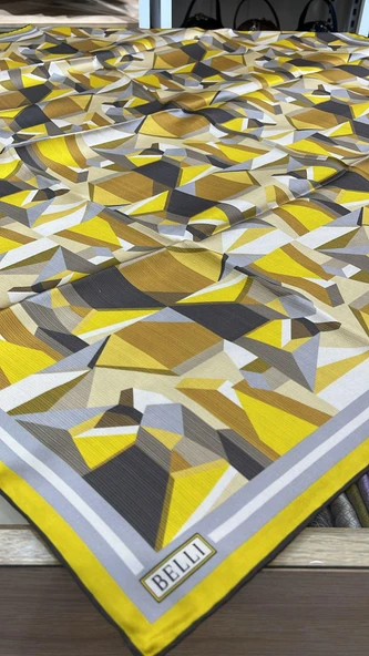 Belli Saf İpek Eşarp 4106D-38 Şura ürün görseli 1