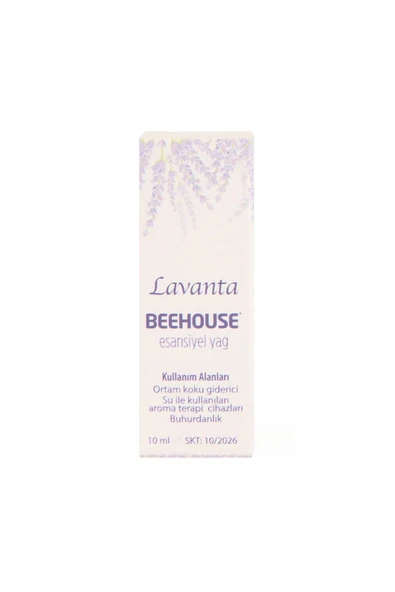BEEHOUSE Lavanta Esansiyel Buhurdanlık Yağı - Renkli - 10 ml ürün görseli 1
