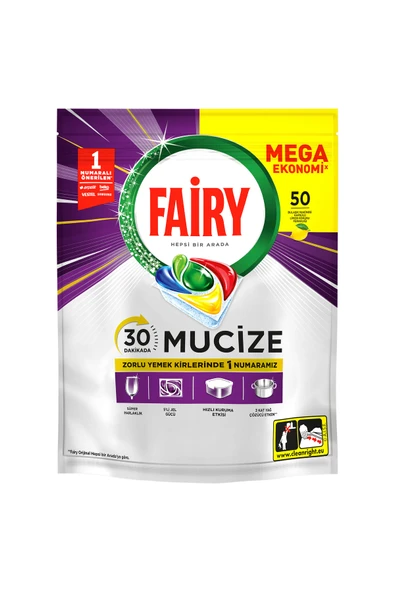 FAİRYTALE Fairy Mucize 50'li 823 G 3 ADET ürün görseli 1