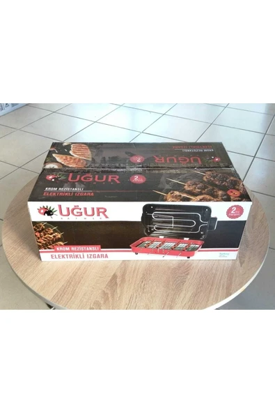 UğurKatmer Uğur Krom Rezistanslı Emaye Elektrikli Izgara - Resim 2