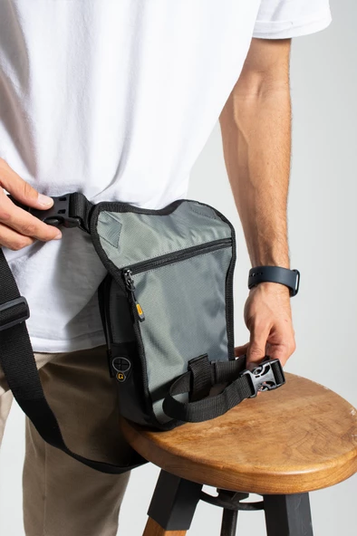 M 1029 Mega Bag Yağmura Dayanıklı Bel, Bacak Çantası, Outdoor - 3