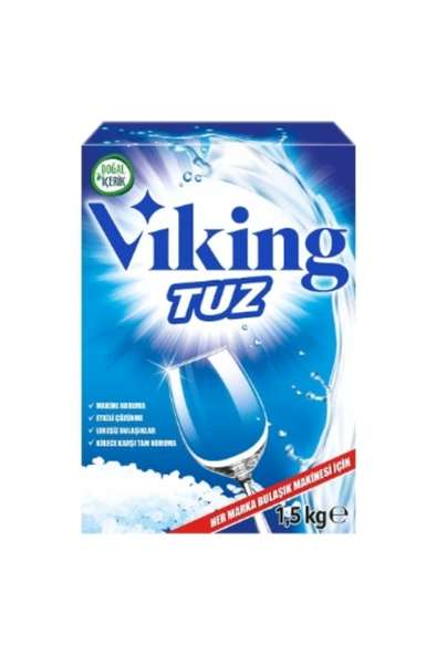 Viking Bulaşık Makinesi Tuzu 1,5 Kg. 3 Adet ürün görseli 1