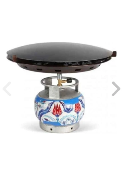 ABCDE Asvera - Tüplü Sac 45 Cm Tüp Üstü Katmer Kavurma Sacı Çift Fonksiyanel ürün görseli 1