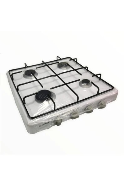 RUNWAY 4 Gözlü Setüstü Ocak Lpg tüp Girişli - Resim 2