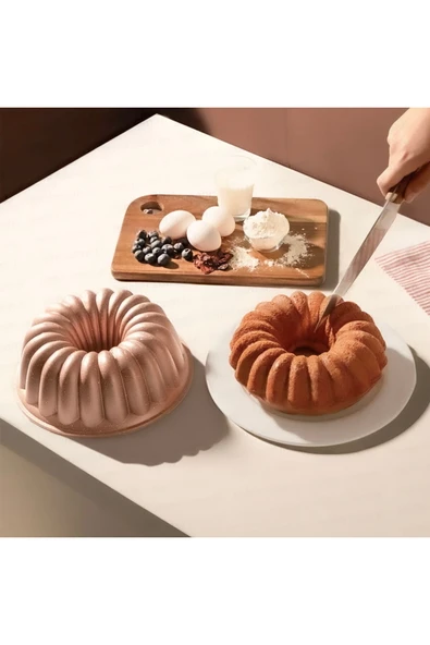 MATMEL Açelya Kek Kalıbı - Rose Gold - 26 cm ürün görseli 1