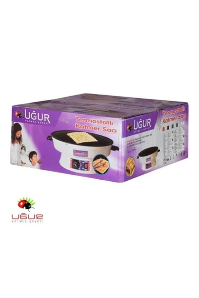 Uğur Elektrikli Termostatlı Katmer Sacı - Resim 2