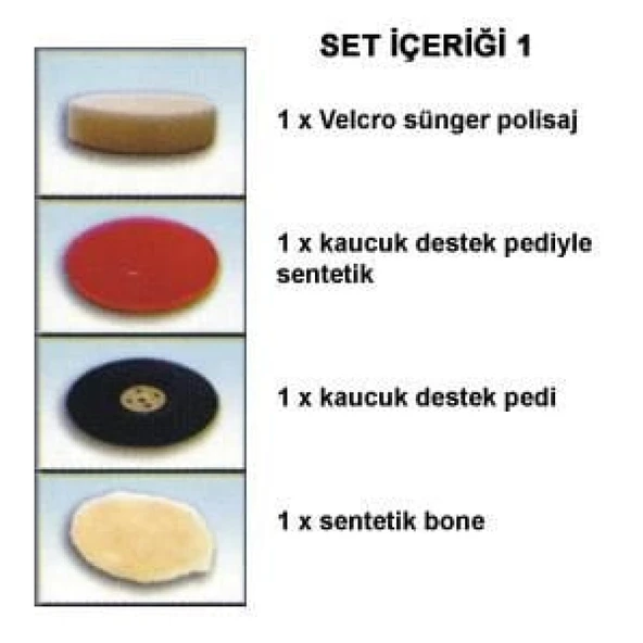 Nikon N 33995 Polisaj Seti 125 mm 9 Parça - Resim 8