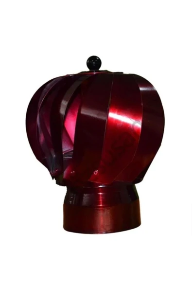 YAZICI Rüzgar Gülü Baca Fırıldağı Baca Aspiratörü Döner Şapka Soba Borusu Esmatik ürün görseli 1