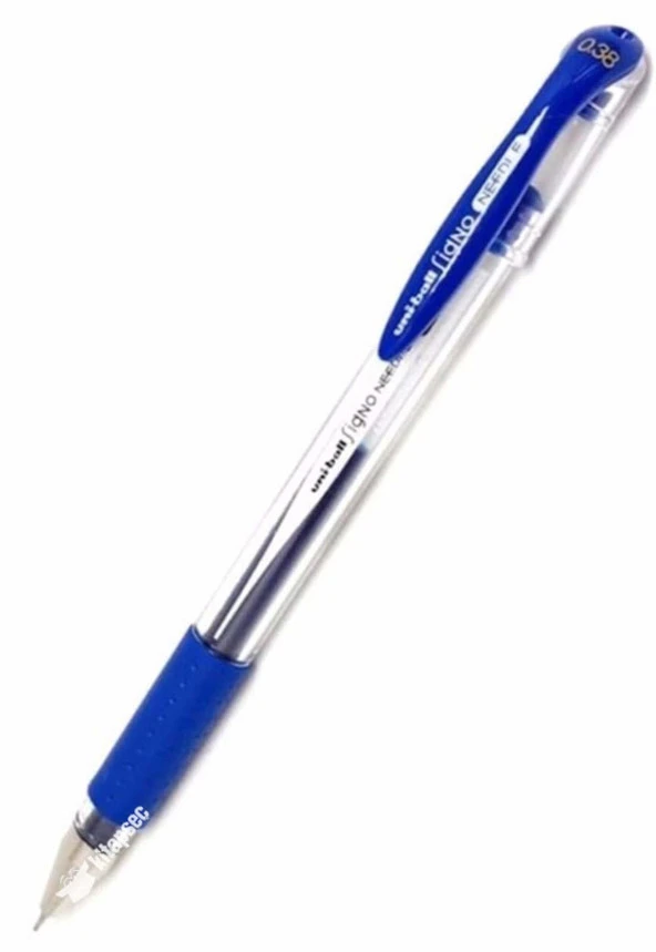 Uni Signo Needle İğne Uçlu Jel Kalem Mavi 0,38mm Umn151Nd (1 adet)