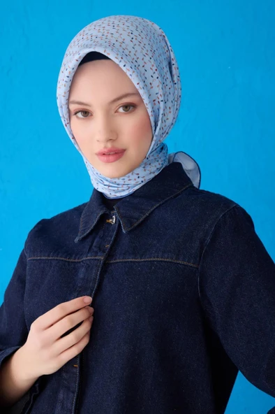 Belli Saf İpek Eşarp 4128D-54 Şura ürün görseli 1