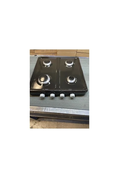 Golden Gaz 4 Gözlü Set Üstü Dörtlü Ocak Doğalgaz Uyumlu Siyah 4 Lü Ocak (GAZ EMNİYETİİ YOKTUR)) - Resim 4
