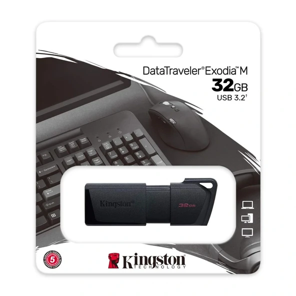 Kıngston 32gb Usb3.2 Exodia M Dtxm/32gb Bellek - Resim 2