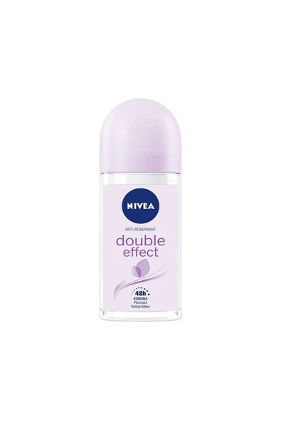 Nivea Kadın Roll-on Deodorant Double Effect 50ml,48 Saat Anti-perspirant Koruma - Resim 2