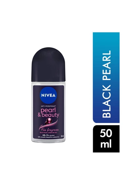 NIVEA Roll On 50 ml Kadın Pearl & Beauty Siyah İnci ürün görseli 1