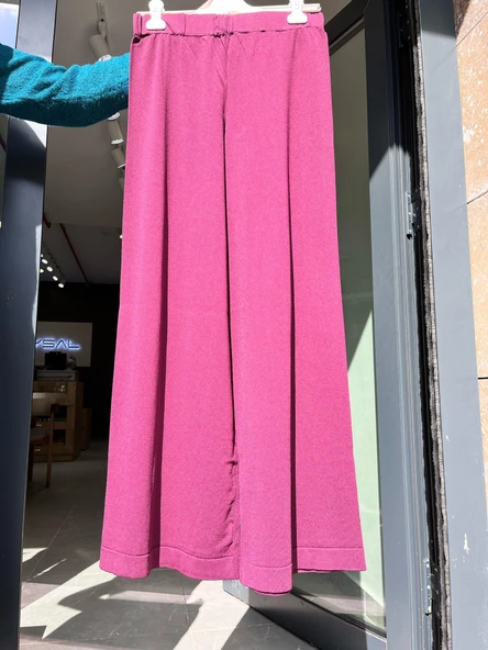 Nuss 002 Triko Pantolon Bordo ürün görseli 1