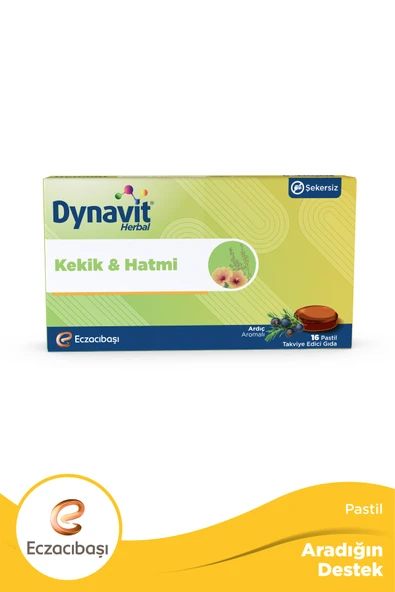 Dynavit Herbal Kekik Ve Hatmi 16 Pastil ürün görseli 1