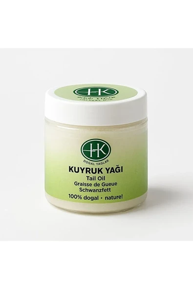 HK KUYRUK YAGI KREM 100 ml CAM ŞİŞE ürün görseli 1