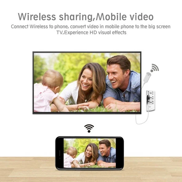 Zore Mirascreen HDTV Adaptör Tüm Modellere Uyumlu - Resim 5