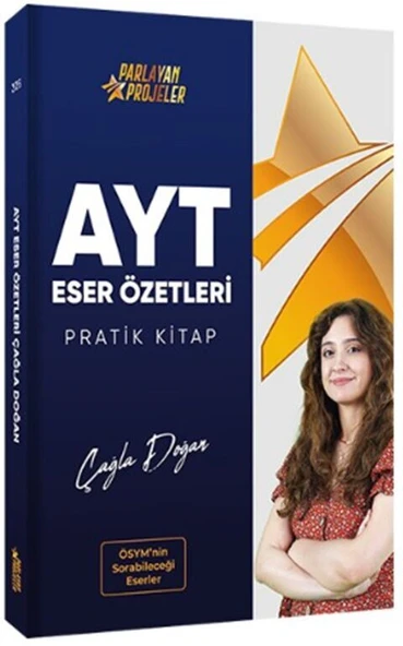 Parlayan Projeler AYT Edebiyat Eser Özetleri Pratik Kitap ürün görseli 1