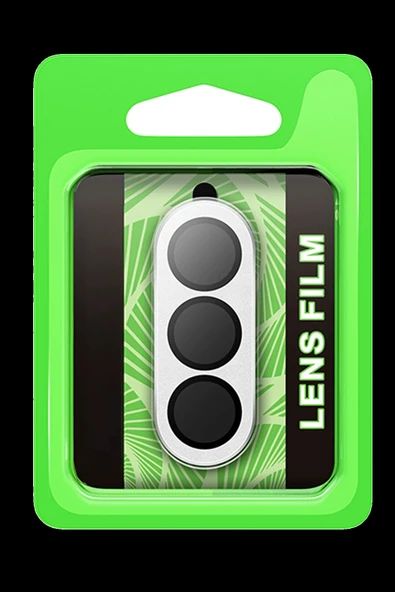 HarmonyAura Samsung Galaxy A17 Raze Metal Kamera Lens - Gümüş ürün görseli 1