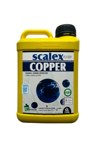 Scalex Copper 5 Lt Bakırlı Gübre Çözeltisi ürün görseli 1