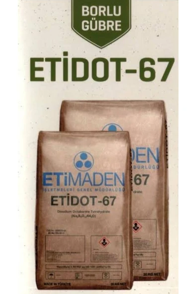 Etidot-67 Borlu Gübre 20 Kg - Resim 2