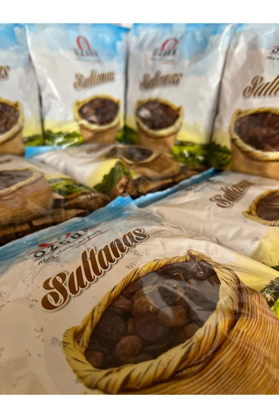 Sultaniye Çekirdeksiz Kuru Üzüm 4 Adet 500 gr ( Sade Veya Portakallı) ürün görseli 1