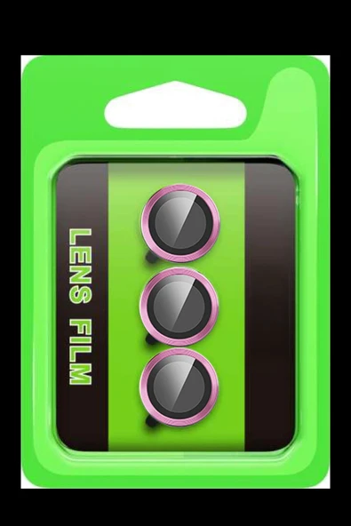 HarmonyAura Samsung Galaxy S25 FE Raze Metal Kamera Lens - Pembe ürün görseli 1