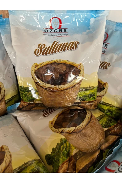 Sultaniye Çekirdeksiz Kuru Üzüm 4 Adet 500 gr ( Sade Veya Portakallı) - Resim 4