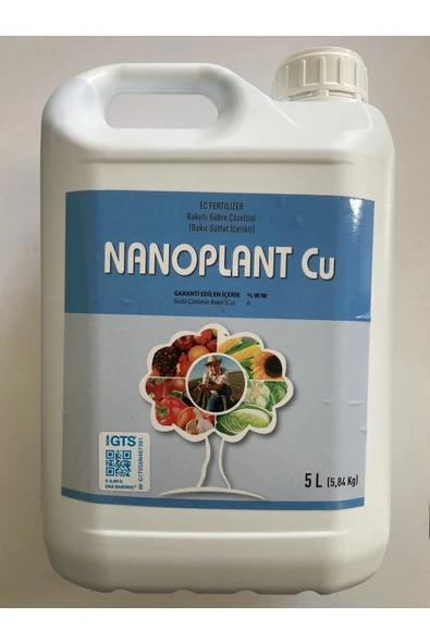 Nanoplant Cu Bakır 5 lt ürün görseli 1
