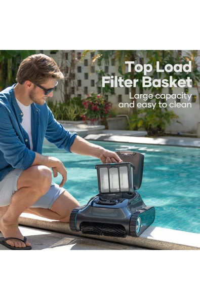 aiper Scuba S1 Kablosuz Robotik Havuz Temizleyici - Resim 6