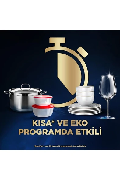 Finish Ultimate Plus Bulaşık Makinesi Deterjanı Kapsül Tablet Limon 120 Adet (60 x 2) - Resim 4