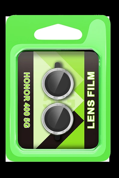 HarmonyAura Huawei Honor 400 Raze Metal Kamera Lens - Gümüş ürün görseli 1