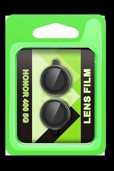 HarmonyAura Huawei Honor 400 Raze Metal Kamera Lens - Siyah ürün görseli 1