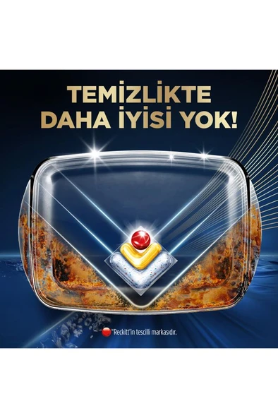 Finish Ultimate Plus Bulaşık Makinesi Deterjanı Kapsül Tablet Limon 120 Adet (60 x 2) - Resim 6