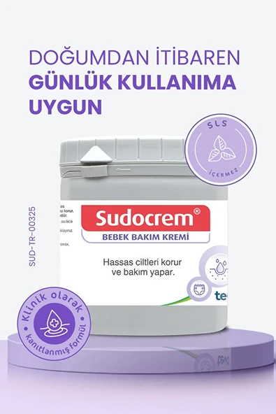 SUDECREM Pişik Ve Bebek Bakım Kremi 60 Gr. - Resim 3