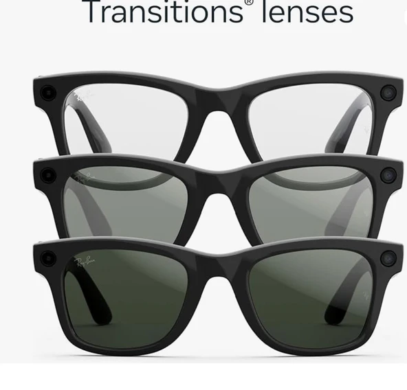 Ray-Ban META WAYFARER GEN 2 SEFFAF-YESIL RENK GECISLI - Resim 3