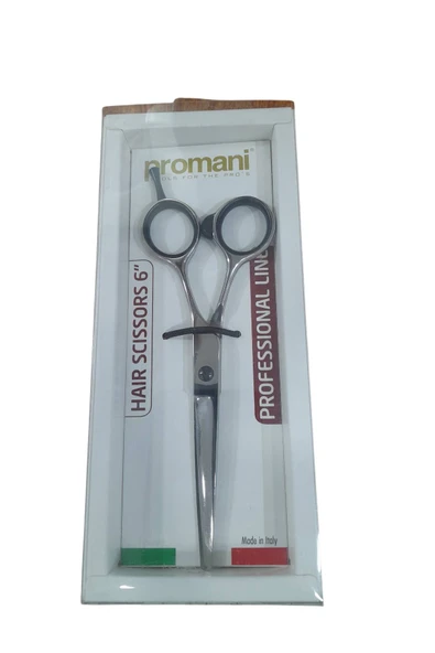 PROMANI PROFESSIONAL LINE PARLAK ÇELİK BERBER MAKASI 6" PR-753 ürün görseli 1