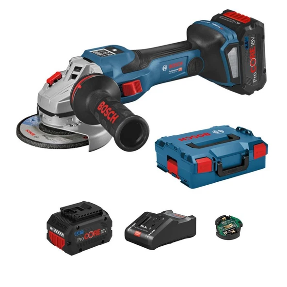 Bosch Gws 18v 15 Sc Akülü Taşlama 2x8 Amper Biturbo 06019H6101 ürün görseli