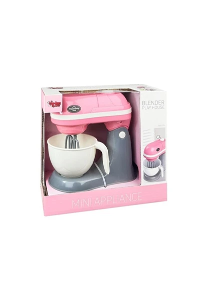 Vardem Kutulu Işıklı Pilli Büyük Mikser Pembe LS820C69 ürün görseli 1