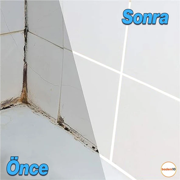 Derz Kalemi Hızlı Kuruyan Yedek Uç Su Bazlı Kokusuz Derz Dolgu Fayans Yenileme Tadilat Boyası Beyaz - Resim 5