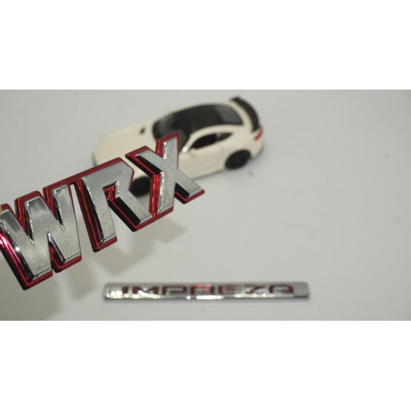 Subaru İmpreza VRX Orjinal Bagaj ABS 3M 3D Logo Seti