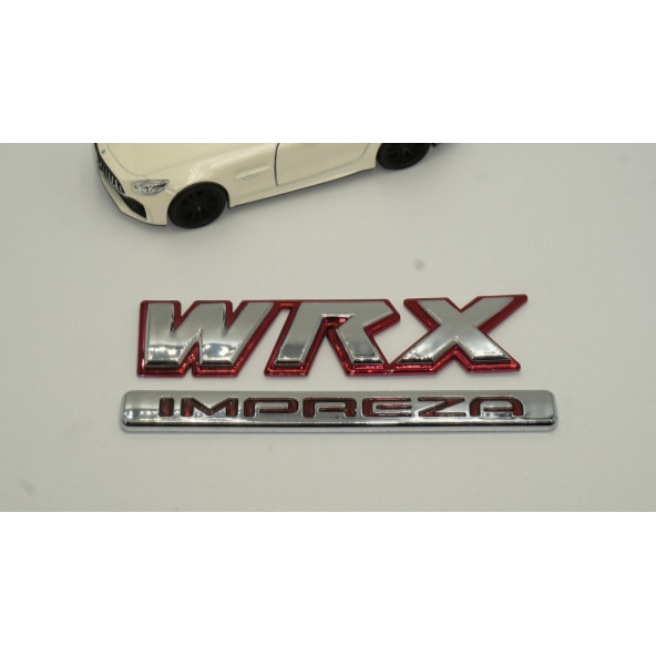 Subaru İmpreza VRX Orjinal Bagaj ABS 3M 3D Logo Seti - 5