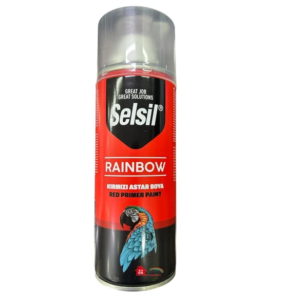 Selsil Rainbow Akrilik Sprey Astar 3009 Kırmızı ürün görseli 1