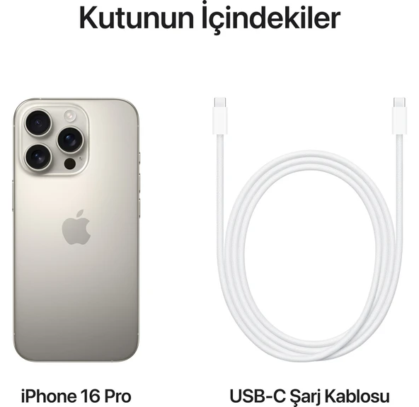 Apple iPhone 16 Pro 256GB Natürel Titanyum (Apple Türkiye Garantili) - Resim 9