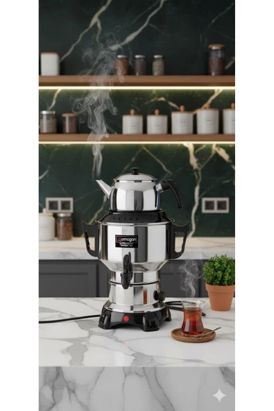 Earnshaw Armağan 4,5 Litre Semaver - Resim 3