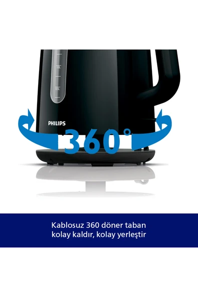 Philips Daily Collection Çay Makinesi, 1700W, 1,9 Lt Su Isıtıcısı, Otomatik Sıcak Tutma, HD7301/00 - Resim 5