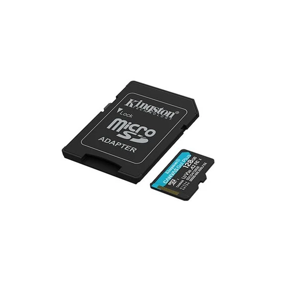 KINGSTON 128GB mSD CanvasGo+ SDCG4/128GB - Resim 2