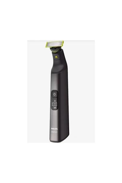 Philips Oneblade Pro QP6551/15 Yüz ve Vücut Tüy Alma Makinesi, Koyu Gri 360 Derece - Resim 2