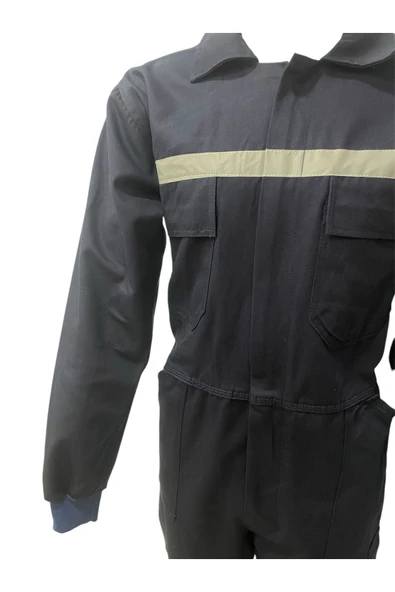 Medine Demir İş Kıyafetleri YAZLIK İŞÇİ TULUMU - Resim 3